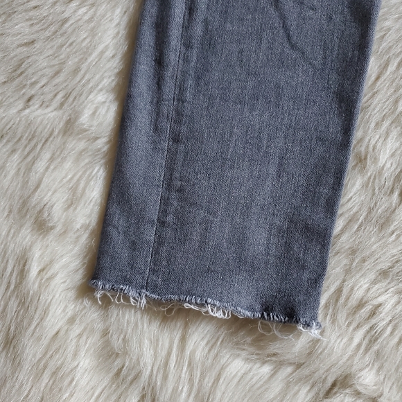 AG The Prima Cigarette Ankle Gray Skinny Jeans Size 27 - Picture 6 of 13